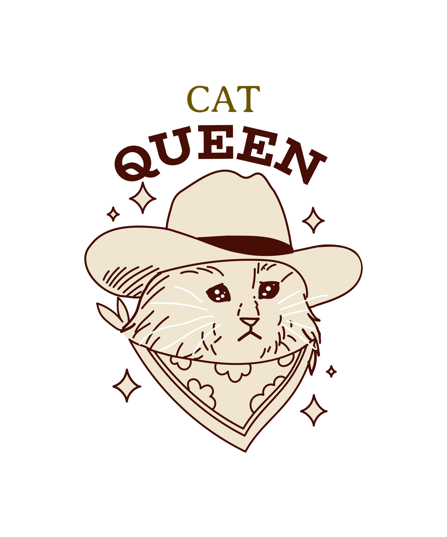 Cat Queen Crop Top! Glow in the dark