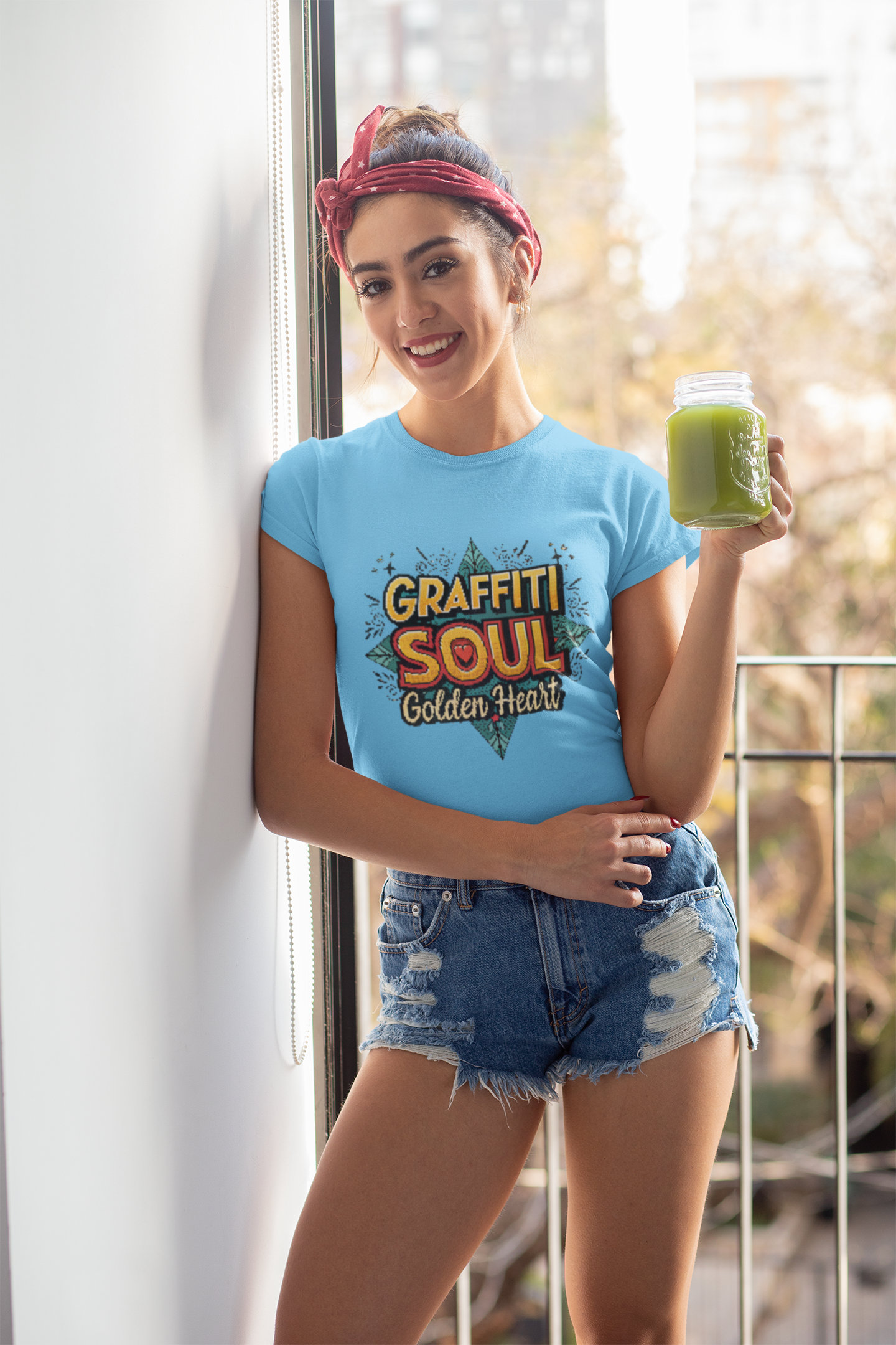 Graffiti Soul Crop Top! Glow in the dark...